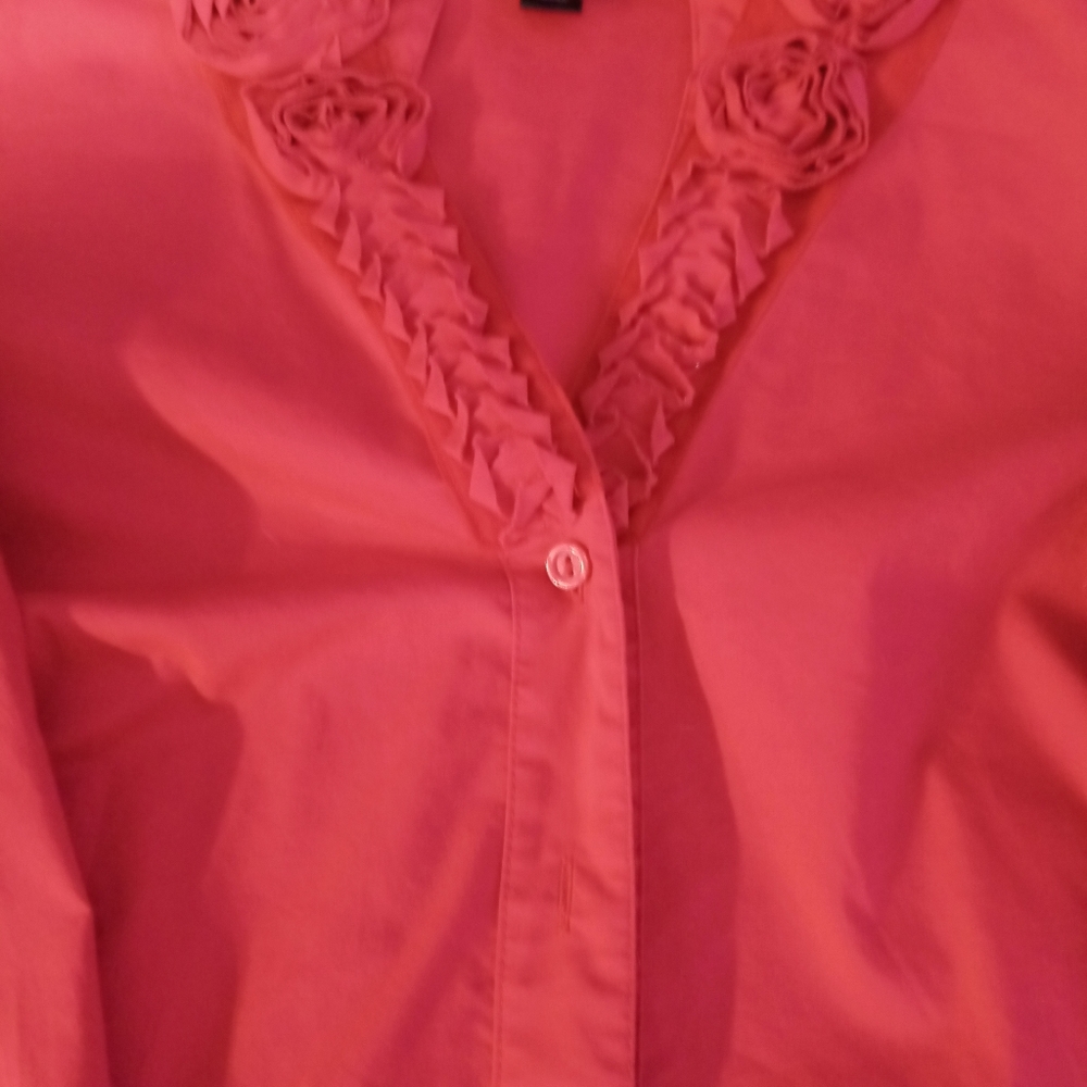 Red blouse